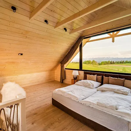 Domek alpejski Osada Janosika Jacuzzi Drewniany Na Odludziu Klikuszowa