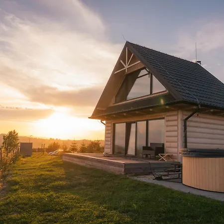 Alpesi faház Osada Janosika Jacuzzi Drewniany Na Odludziu *