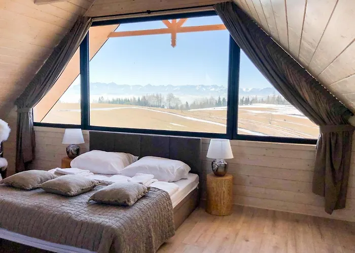 Domek alpejski Osada Janosika Jacuzzi Drewniany Na Odludziu *