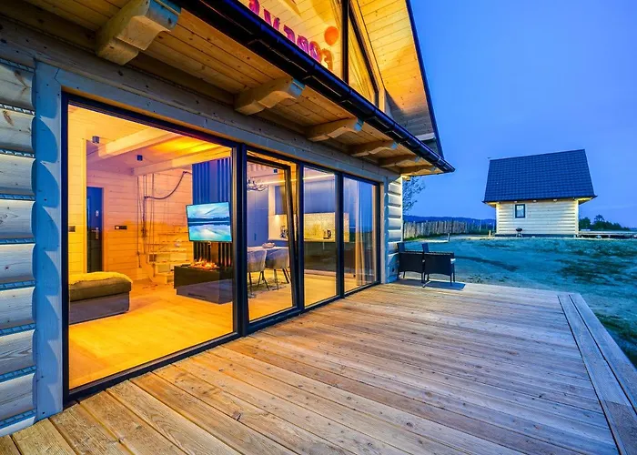 Domek alpejski Osada Janosika Jacuzzi Drewniany Na Odludziu *