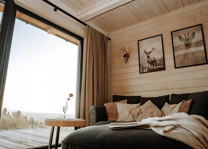 Domek alpejski Osada Janosika Jacuzzi Drewniany Na Odludziu